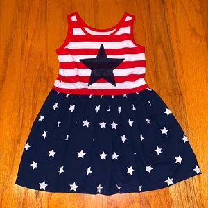 Red, White, & Blue Dress